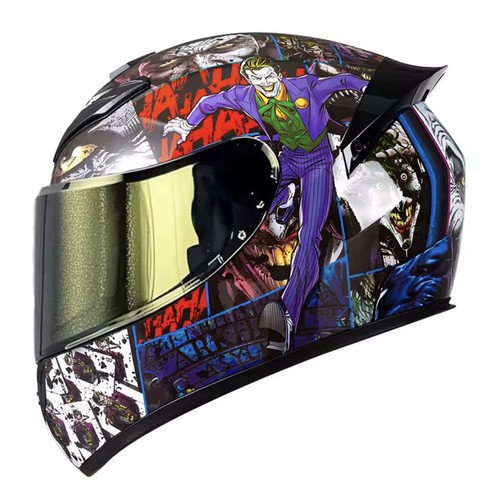 Casco integrale moto joker - casco,