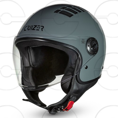 Cruizer casco jet moto scooter - jet,