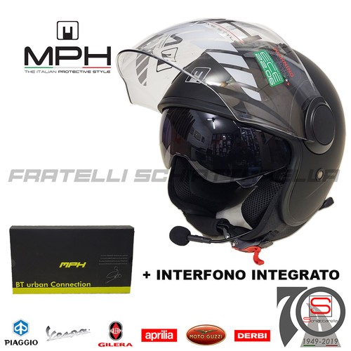 Casco demi jet - demi, new