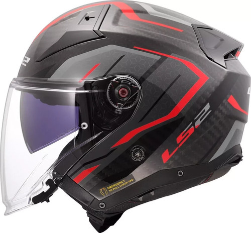Casco ls2 jet carbon 603 - casco, of