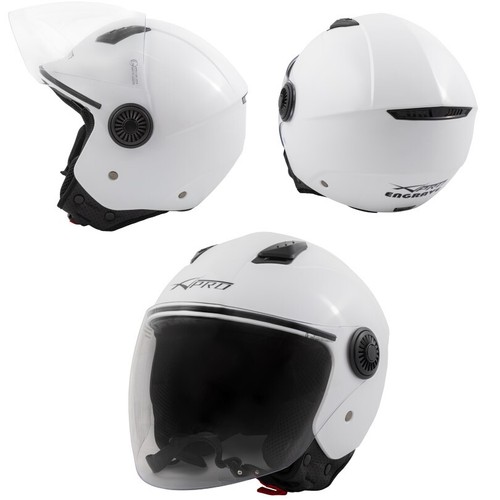Casco jet visiera scooter - jet,