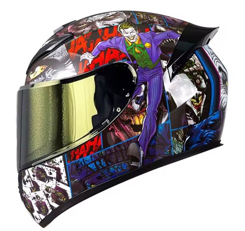 Casco integrale moto joker - casco,