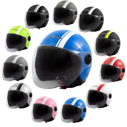 Casco jet moto scooter quad - casco,