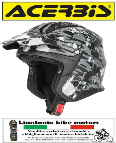 Casco acerbis jet aria evo - jet,