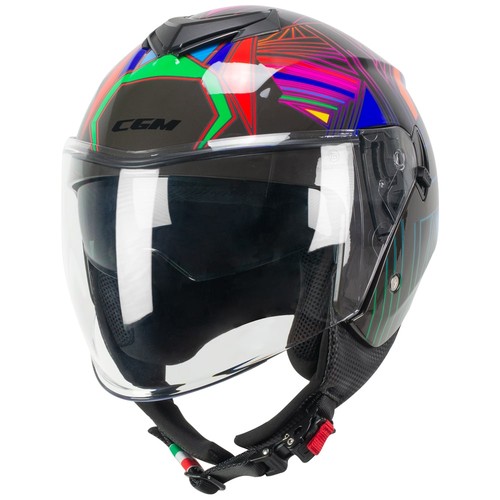 Casco jet cgm - uomo, donna
