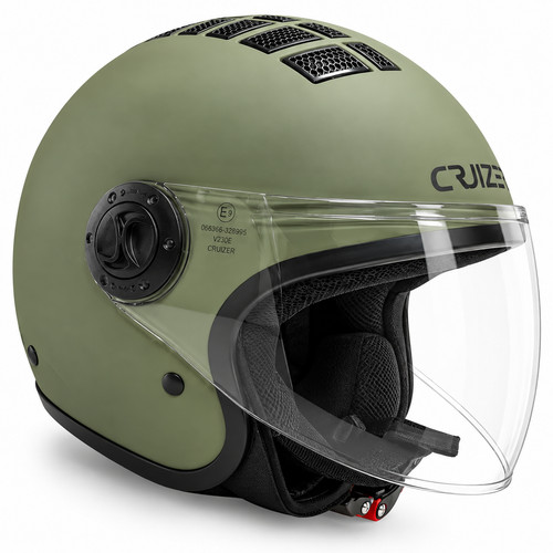 Cruizer casco jet moto scooter - casco,