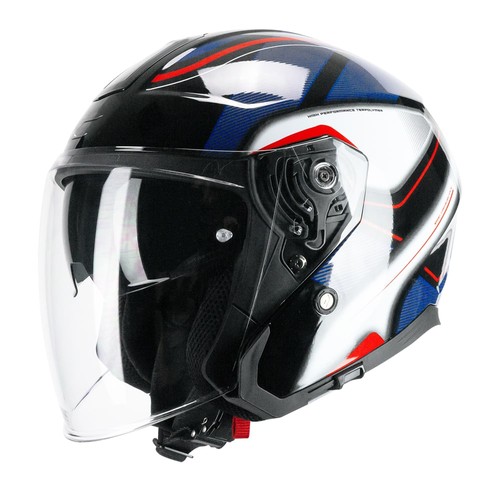 Casco moto demi jet - casco,