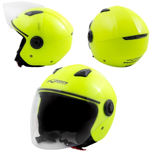 Casco jet visiera - visiera, scooter
