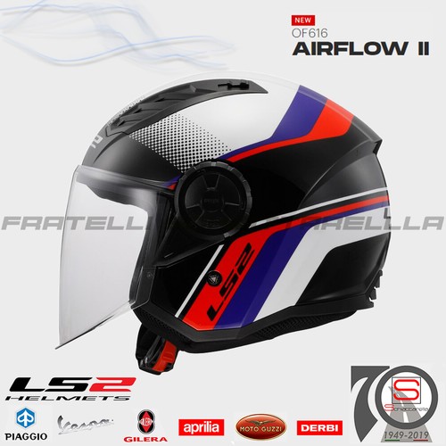 Casco jet moto ls2 - ls2, of616